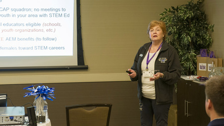Susan Malleck, Civil Air Patrol and prior educator
